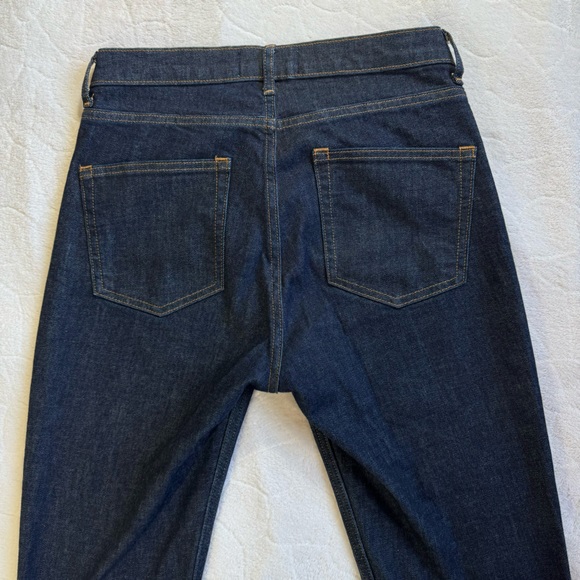 EVERLANE Dark Wash Skinny Leg Jeans Size 29 regular - Picture 9 of 15